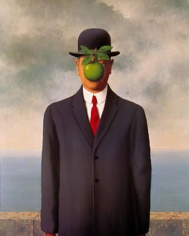 Son of Man painting