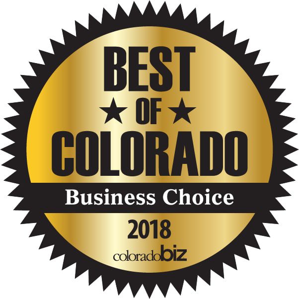 Best of Colorado business choice 2018 badge
