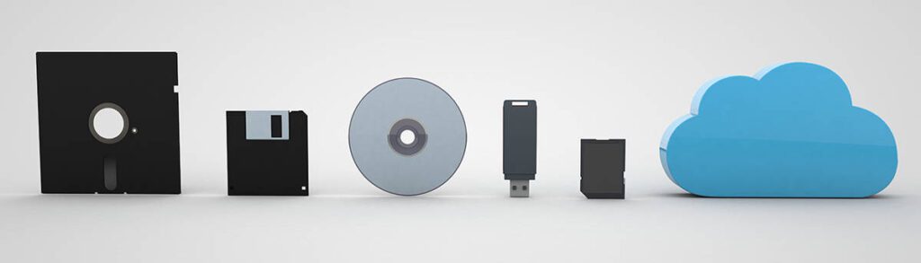 evolution of storage devices