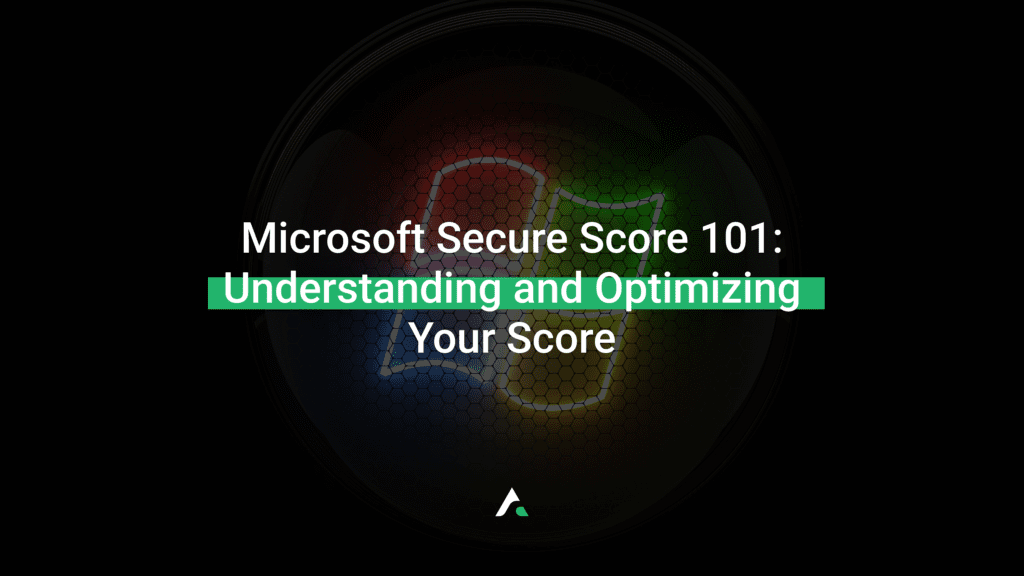 Glowing Microsoft logo