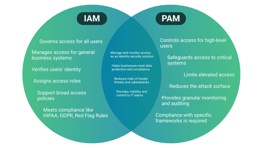 IAM PAM Venn Diagram