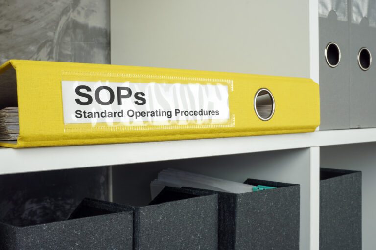 standard operating procedures SOP