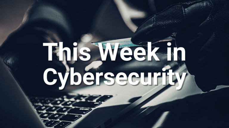 this week in cybersecurity May 15 2026